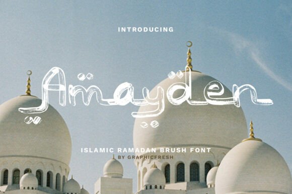 Amayden: A Graceful Script Font for Web Design