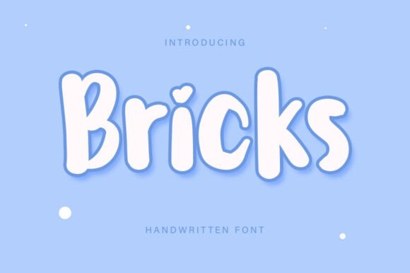 Bricks: A Handwritten Font for Editorial Elegance
