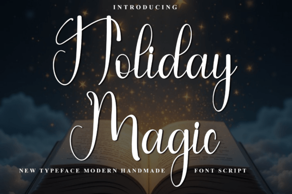 Bring Charm to Your Creations with Holiday Magic Font