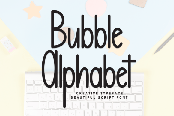 Charming Bubble Alphabet: A Perfect Font for Creative Makers