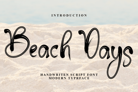 Enhance Your Brand with Beach Days Font