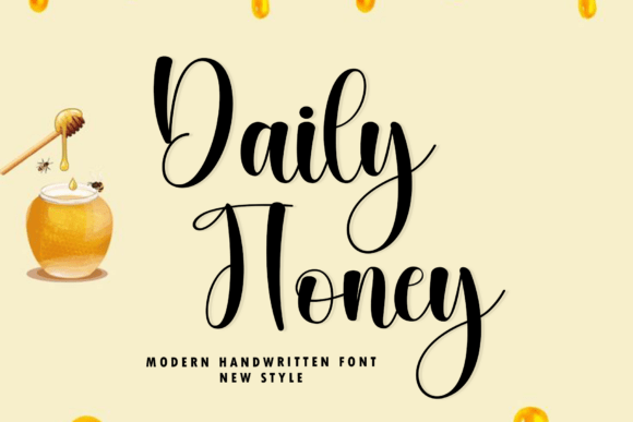 Enhance Your Brand with Daily Honey Font
