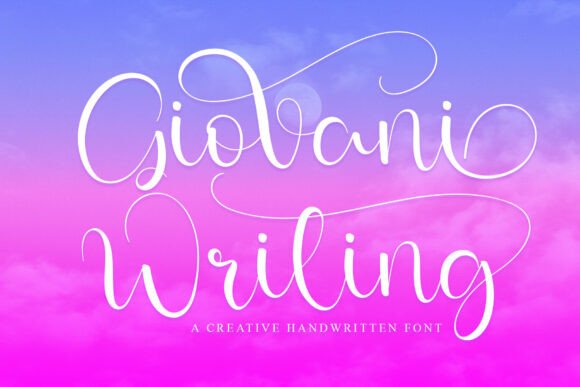 Enhance Your Campaign with Giovani Writing Font