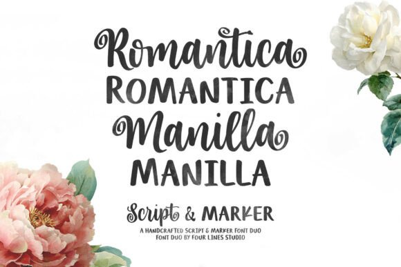 Enhance Your Campaign with Romantica Manilla Duo Font