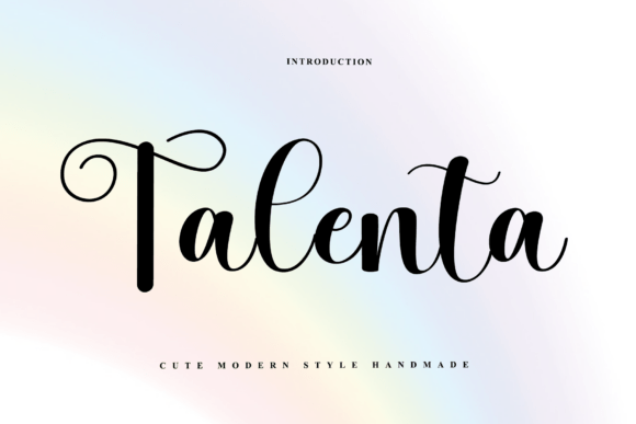 Enhance Your Editorial Design with Talenta Font