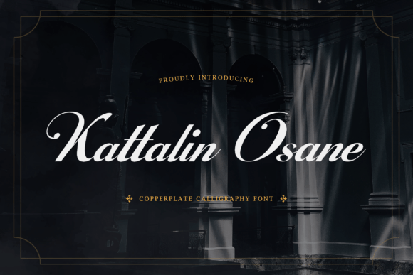 Exploring Kattalin Osane: A Copperplate-Inspired Typeface for Editorial Design