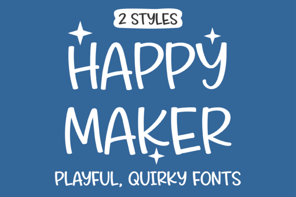 Happy Maker: A Cheerful Handwritten Font for Creative Branding
