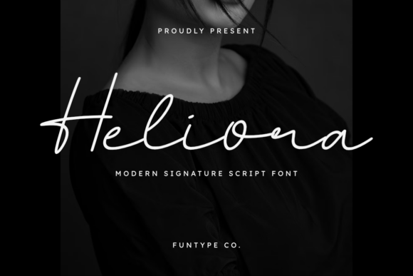 Heliora: A Bold and Elegant Script Font for Web Design