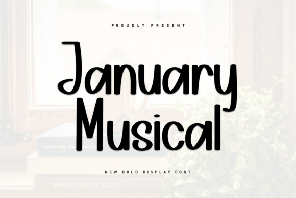 January Musical: A Handwritten Font for Crafters and Creators