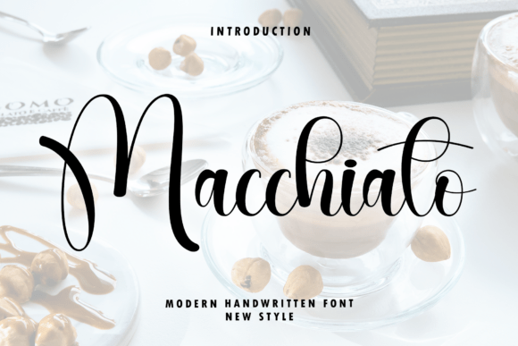Macchiato: A Graceful Script Font for Creative Campaigns