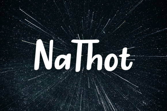 NaThot: A Friendly and Expansive Font for Editorial Design