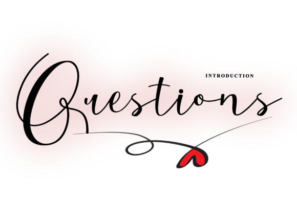Questions: A Handwritten Font for Editorial Elegance