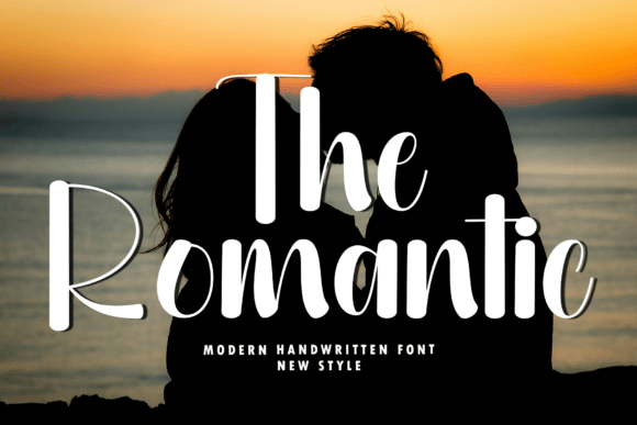 The Romantic: A Modern Handwriting Font for Web Design