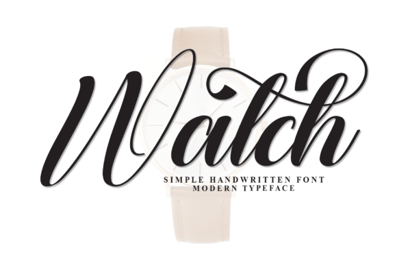 Watch: A Charming Handwritten Font for Branding
